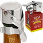 Leakproof Wine & Champagne Stopper (CHROME)