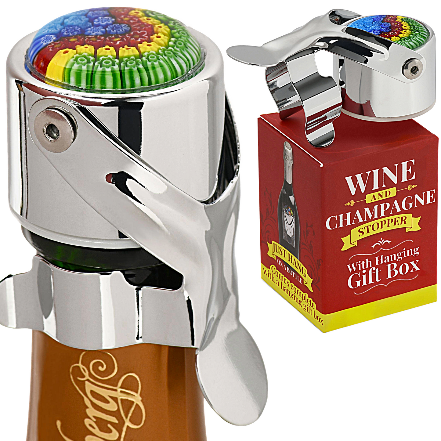 Leakproof Wine & Champagne Stopper (WATERFALL)