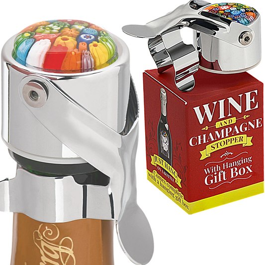 Leakproof Wine & Champagne Stopper (MULTI-COLORED)