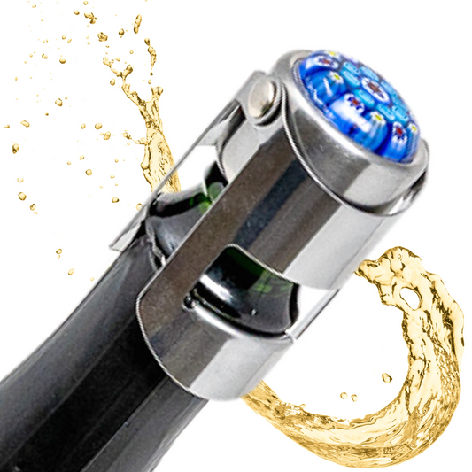 Millefiori Champagne Stopper (BLUE)